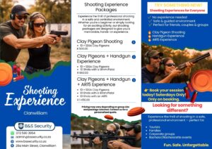 Shooting Experience in Clanwilliam - Poster