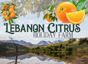 Lebanon Citrus Holiday Farm image with Logo